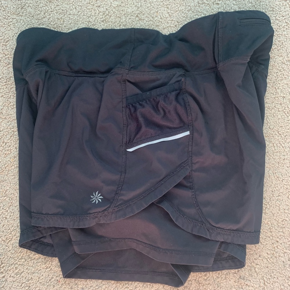 athleta - medium black athletic shorts - Picture 6 of 7